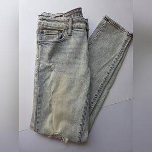 Men's American Eagle Flex Skinny Jeans Light Distressed 30x32